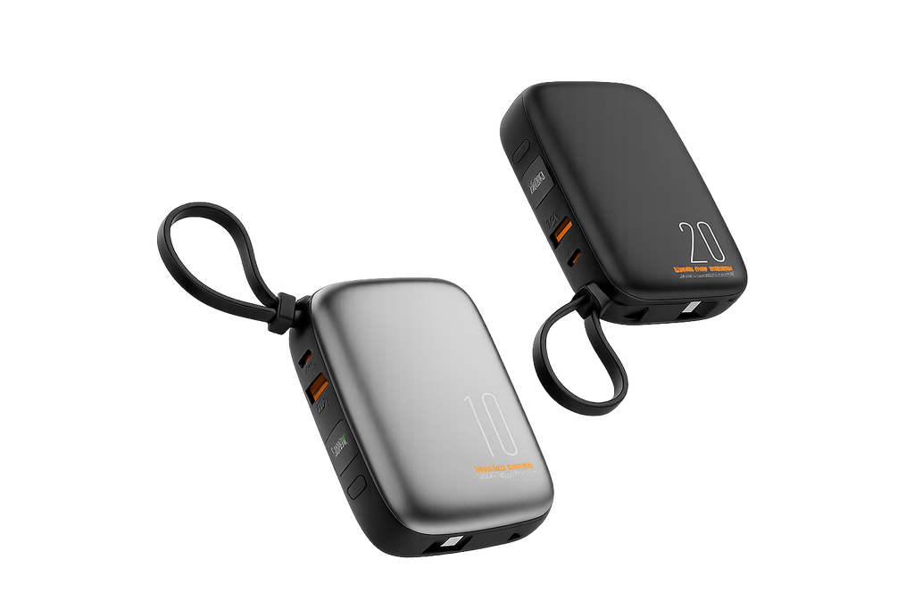 AussiePower Portable Charger — Built-In Cables