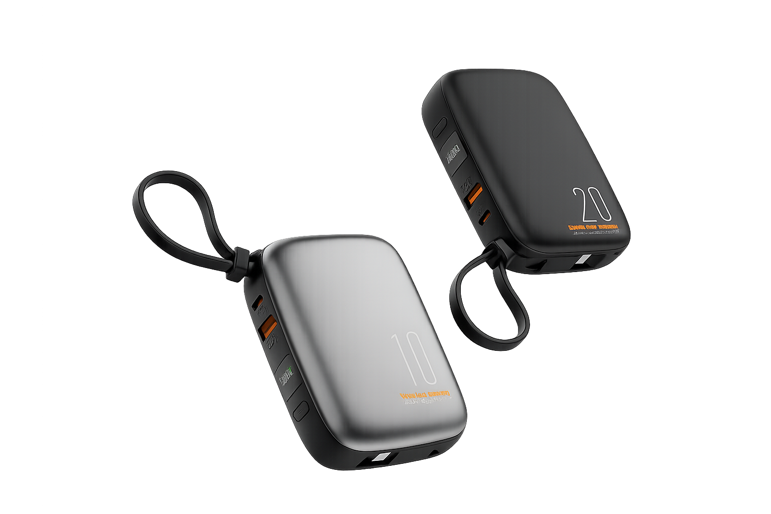 AussiePower Portable Charger — Built-In Cables