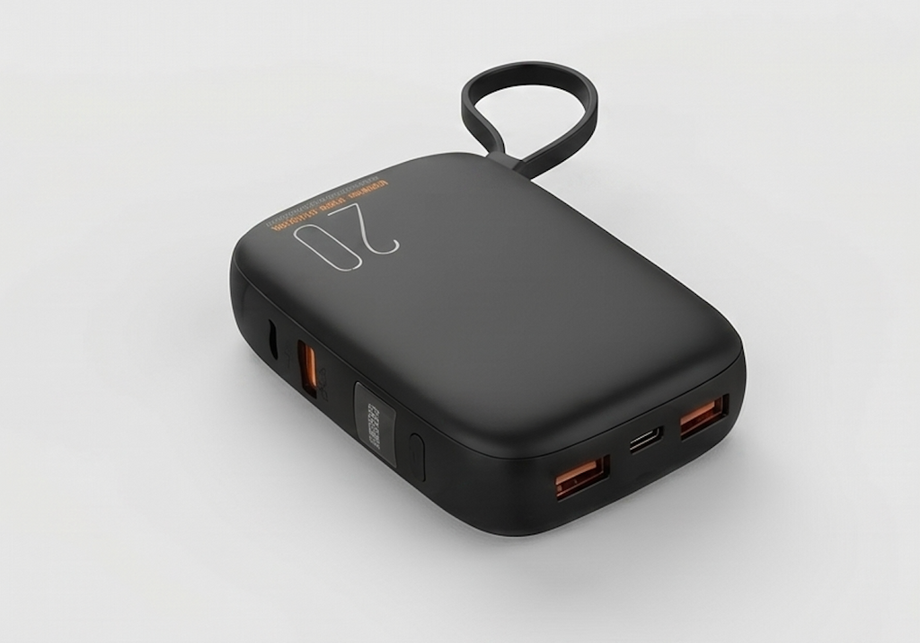 AussiePower Portable Charger — Built-In Cables